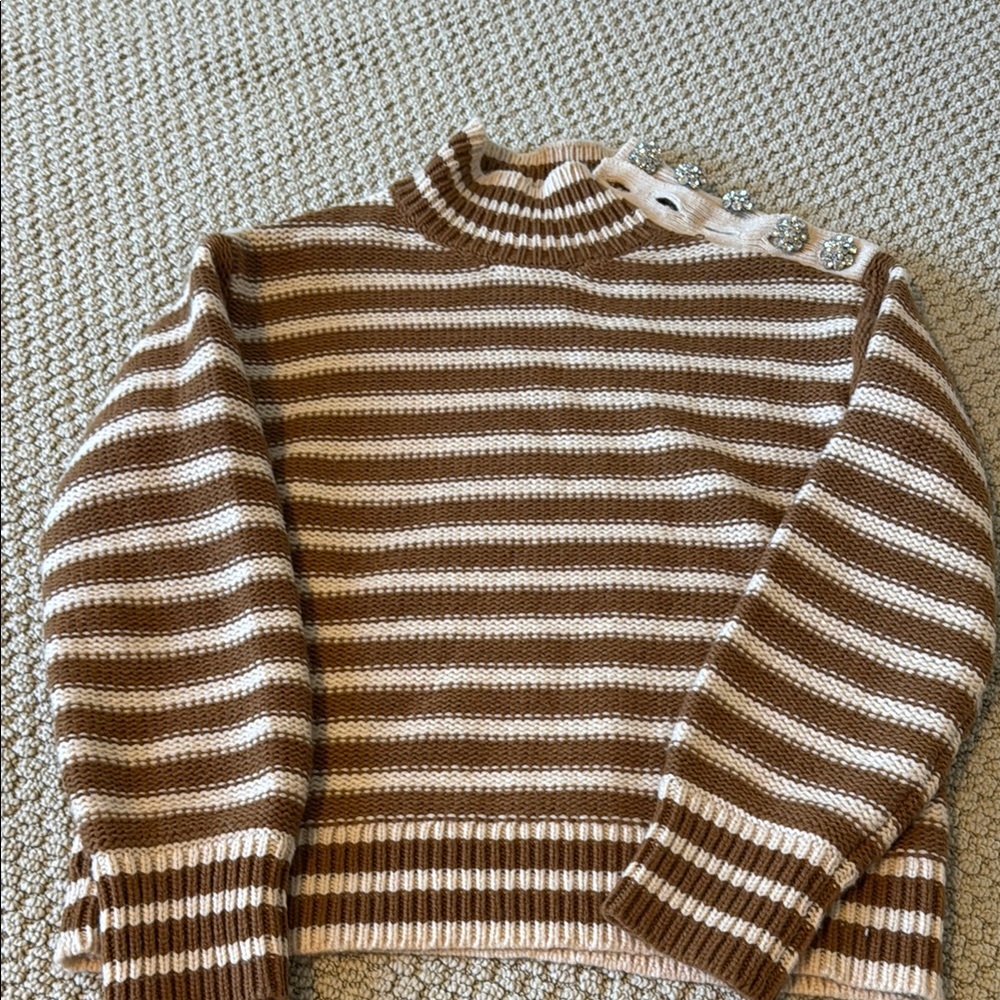 J. Crew Jeweled Sweater